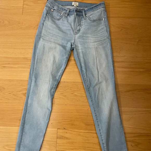 JCrew skinny light wash jeans